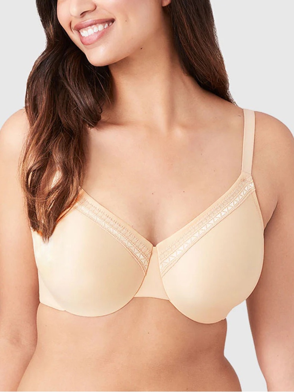 Wacoal Perfect Primer Underwire T-Shirt Bra 40D Nude Beige Sand 853213